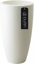 Carica l'immagine nel visualizzatore di Gallery, Vaso per piante con diametro da 30 cm, In plastica bianco, Fondo rialzato, Elho