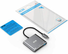 Carica l'immagine nel visualizzatore di Gallery, ICZI Adattatore USB C HDMI 4K, 3 in 1 Hub Type-C 2.0, 3.0 3 1