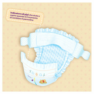 Huggies Bebè, Taglia 1 (2-5 kg) - 4 confezioni da 40 - 160Pannolini
