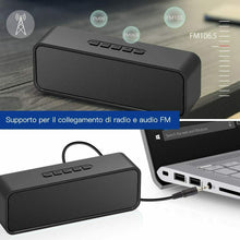 Carica l'immagine nel visualizzatore di Gallery, Altoparlante Bluetooth 5.0 con TWS Bassi Stereo 3D, Batteria Integrata 1500 mAh
