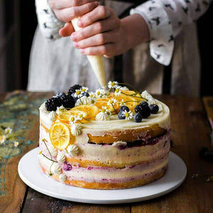 100 x Sac a poche per decorazione di torte pasticceria, Sacche con anelli tenuta