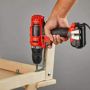 TEENO Avvitatore a Batteria 21V, 2 Velocità Trapano a Batteria, 2 Batterie...