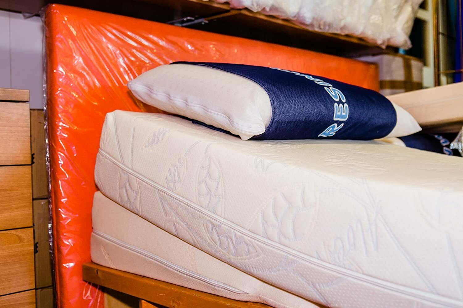 Cuscino Antireflusso Per Adulti - In Resingomm, Sfoderabile E Lavabile, Made In Italy, Anallergico