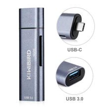Carica l&#39;immagine nel visualizzatore di Gallery, KiWiBiRD Tipo C Lettore di Schede SD/Micro SD, Adattatore USB-C a USB 3.0...