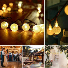 Carica l&#39;immagine nel visualizzatore di Gallery, WOWDSGN Catena Luminosa Solare a LED da Esterno, Lunga 9M, a...