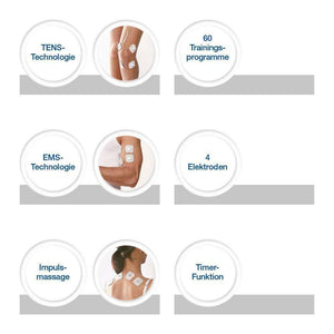 Elettrostimolatore muscolare e nervoso digitale - Sanitas SEM 43 66130