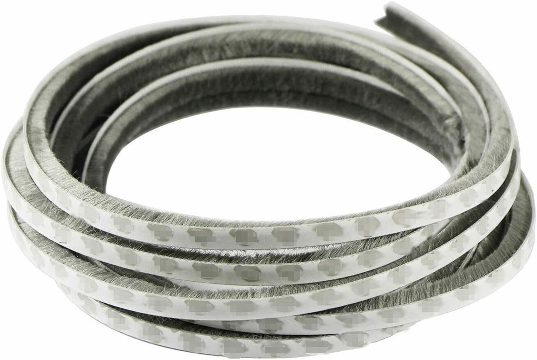 Striscia autoadesiva con setole in spazzola da 5 mm antipolvere, 5 m x9 mm Porte