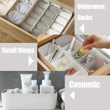 Carica l&#39;immagine nel visualizzatore di Gallery, 2pcs Cassetto Organizer per Biancheria Intima, Scatola di immagazzinaggio in...