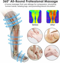Carica l&#39;immagine nel visualizzatore di Gallery, Massaggiatore per Gambe, Compressione dell&#39;Aria Circolazione e...
