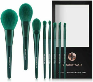 Eigshow Set di pennelli da trucco professionali, cosmetici sintetici, per...
