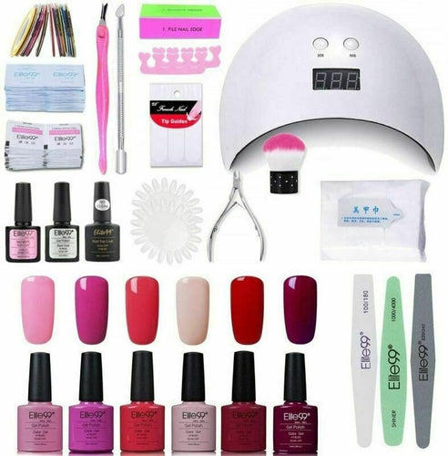 Elite99 Smalto Semipermanente per unghie Kit di Partenza in 6 coloris C002