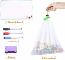 Carica l&#39;immagine nel visualizzatore di Gallery, 140 x Lettere a numeri per bambini magnetici, Magneti per frigo, Apprendimento
