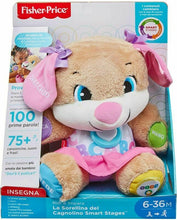Carica l'immagine nel visualizzatore di Gallery, Fisher-Price La Sorellina del Cagnolino Ridi e Impara, Morbido Peluche...