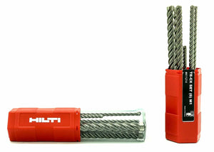 6 x Punte per trapano SDS HILTI per cemento, Testa a 4 taglienti, 5 6 8 10 12