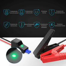 Carica l'immagine nel visualizzatore di Gallery, Avviatore d'emergenza per batterie auto, Jump Starter Booster 800A 12000mAh 12V