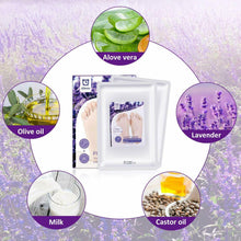 Carica l'immagine nel visualizzatore di Gallery, 2 x Maschera Esfoliante per Piedi, Rimuove Calli, la Pelle Morta e Odore Piedi