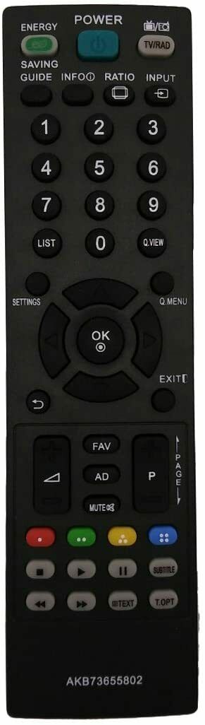 Telecomando sostitutivo per LG TV 32LT360C, AKB73655802 22LS3500 32CS46