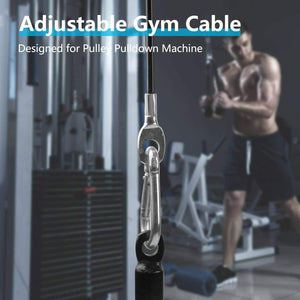LFJ Fitness Cavo Acciaio, Fune Corda Palestra Filo Acciaio Attrezzature...