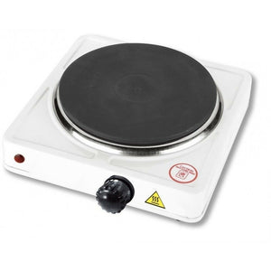 Mini Fornello Elettrico 500W Regolabile Piastra Ghisa Viaggio Campeggio 108 Mm