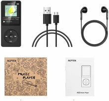 Carica l&#39;immagine nel visualizzatore di Gallery, Lettore MP3 da 8 GB schermo 1,8&quot; con Radio e registratore, 70 ore di Autonomia