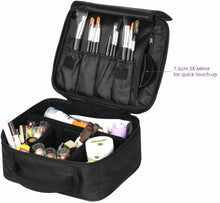 Carica l'immagine nel visualizzatore di Gallery, Trousse da viaggio per trucci da make up, Beauty case regolabile Impermeabile
