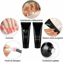Carica l&#39;immagine nel visualizzatore di Gallery, Saint-Acior Kit Poly nail Gel 6pz Acrilico Unghie gel per Rapida...