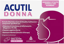 Carica l&#39;immagine nel visualizzatore di Gallery, Acutil Donna, Integratore Multivitaminico Alimentare per Donna con Ferro,...