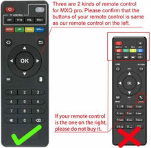 Carica l&#39;immagine nel visualizzatore di Gallery, Telecomando sostitutivo compatibile per MXQ Android TV Box MXQ-4K MXQ-Pro