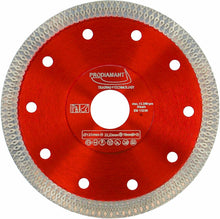 Carica l'immagine nel visualizzatore di Gallery, Disco diamantato per taglio piastrelle PRODIAMANT Premium - 125 x 22,2 mm,125 mm