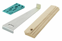 Carica l'immagine nel visualizzatore di Gallery, Set per la posa di parquet e laminato, con 20 cunei distanziatori, 1 Mazza