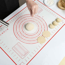 Carica l&#39;immagine nel visualizzatore di Gallery, Tappetino grande in silicone da cucina con misurazione, Pasticceria 60 x 40 cm