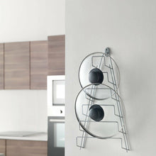 Carica l'immagine nel visualizzatore di Gallery, Porta coperchi per pentola a 6 spazi, politermico, Metaltex 364006