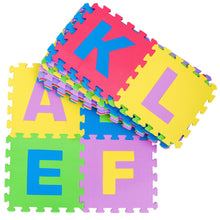 Carica l'immagine nel visualizzatore di Gallery, Tappeto puzzle per bambini 26 Pezzi Gioco tappetino lettere alfabeto in gomma