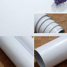 Carica l&#39;immagine nel visualizzatore di Gallery, KINLO Adesivi carta per mobili 0.6M*5M(1 Rotolo) Bianco Nessuna 5M, Bianca