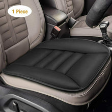 Carica l&#39;immagine nel visualizzatore di Gallery, Cuscino per sedile anteriore auto, Coprisedile universale comodo imbottito, Nero