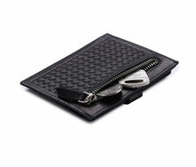 Carica l'immagine nel visualizzatore di Gallery, Portafoglio Porta Carte di Credito con Tasche in Pelle, RFID/NFC