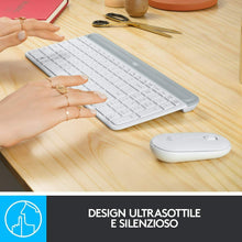 Carica l'immagine nel visualizzatore di Gallery, Kit Tastiera e Mouse Wireless, Layout Italiano QWERTY, Logitech MK470