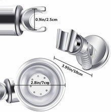 Carica l'immagine nel visualizzatore di Gallery, Supporto in ABS con ventosa per soffione doccia, Accessorio mobile cromato bagno