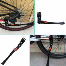 Carica l'immagine nel visualizzatore di Gallery, Cavalletto Laterale Regolabile per Bici 24-29" con Nottolino Nascosto, a Molla