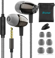 Carica l'immagine nel visualizzatore di Gallery, Auricolari in ear con microfono integrato, Attacco da 3.5 mm Suono potente Bassi