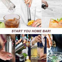 Carica l&#39;immagine nel visualizzatore di Gallery, AYAOQIANG Set Cocktail 12 Pezzi, Kit da Barman in Acciaio Inox, Cocktail...