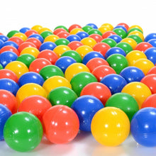 Carica l'immagine nel visualizzatore di Gallery, 100 palline colorate in plastica, diametro di 6 cm per Piscine Giocattolo