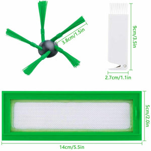 BluePower Accessori Compatibili per Vorwerk Kobold Vr200 Vr300, Kit 11...