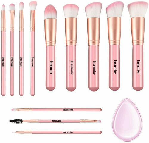 12 x Pennelli per trucco make-up professionali per correttore ombretto cipria