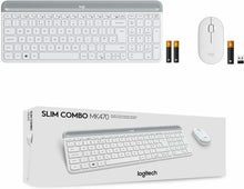 Carica l'immagine nel visualizzatore di Gallery, Kit Tastiera e Mouse Wireless, Layout Italiano QWERTY, Logitech MK470