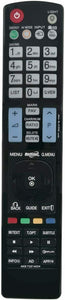 Telecomando sostitutivo compatibile per TV LG 32LD550 ALLIMITY AKB72914004, Nero