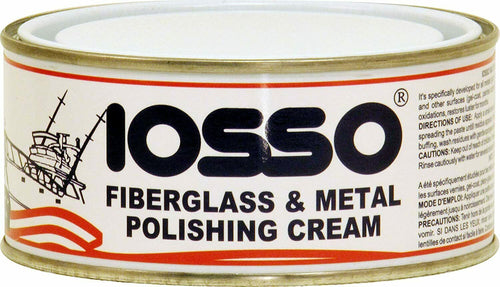 Crema lucidante per metalli cromature ottone argento, Iosso Multiuse Polishing