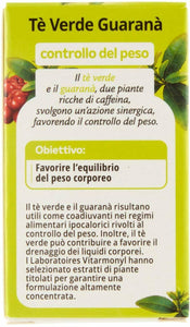 45 x Capsule di integratore di Tè verde e Guaranà, Vitarmonyl Controllo del peso