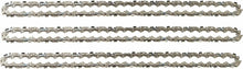 Carica l'immagine nel visualizzatore di Gallery, 3 x Catene di ricambio per motosega, 40 cm con 57 maglie 3/8" 1,3 mm compatibile