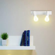 Carica l'immagine nel visualizzatore di Gallery, Kimjo Lampada da soffitto Orientabili, Bianco Faretti 2 Opaco